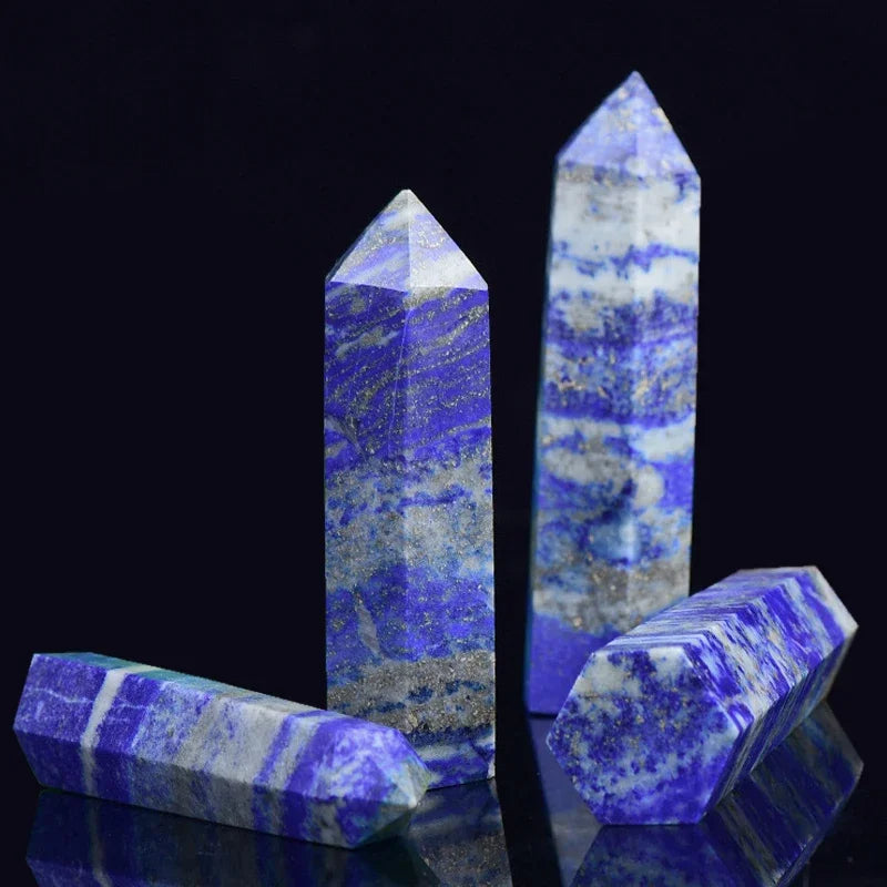 Natural Healing Crystal Point Wands