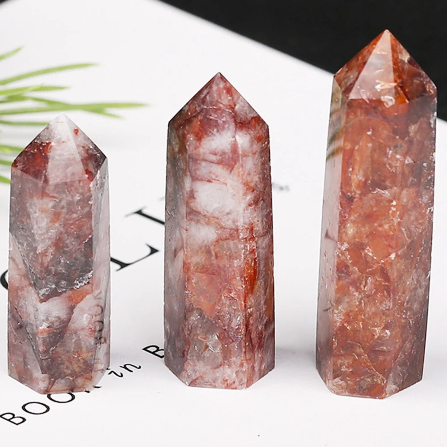 Natural Healing Crystal Point Wands