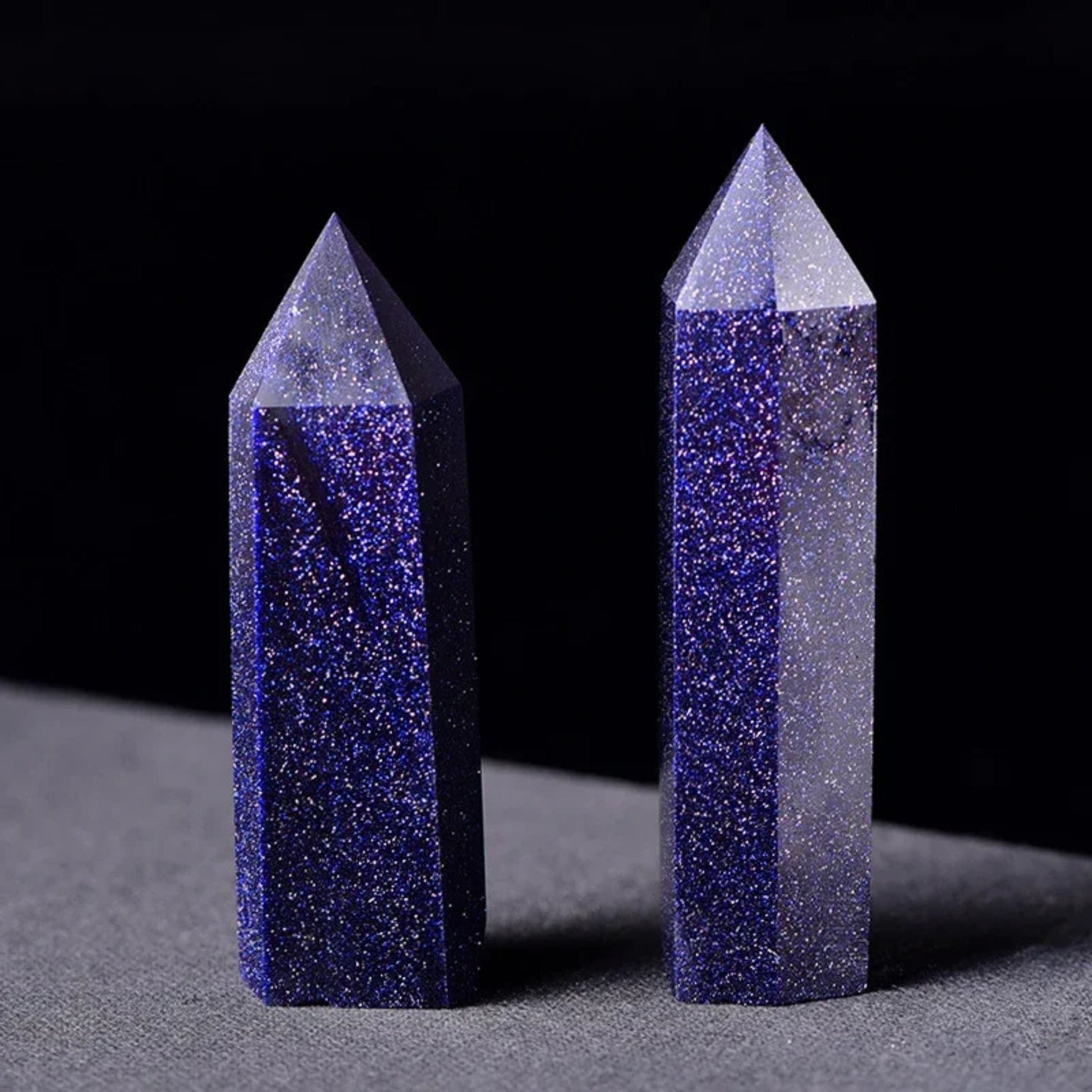 Natural Healing Crystal Point Wands