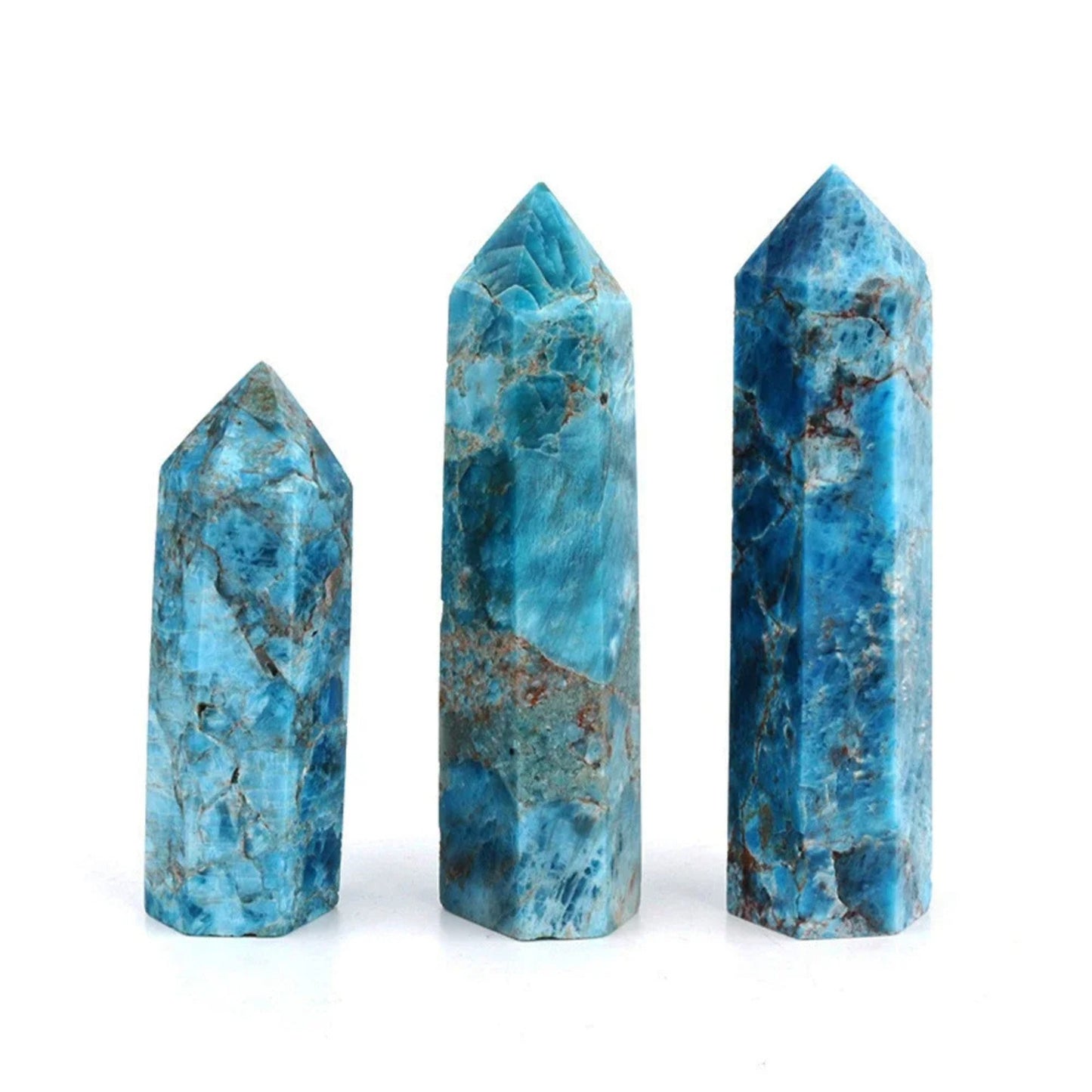 Natural Healing Crystal Point Wands
