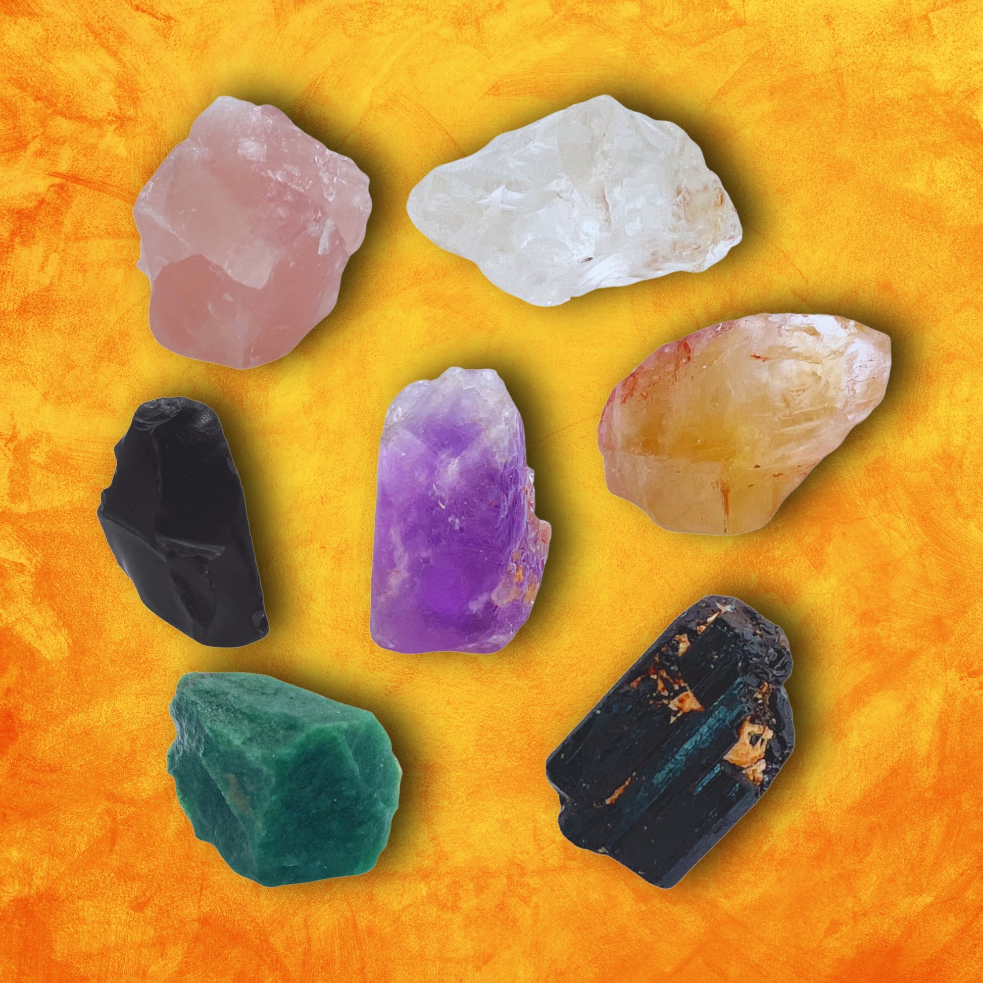 Raw Amethyst Crystals