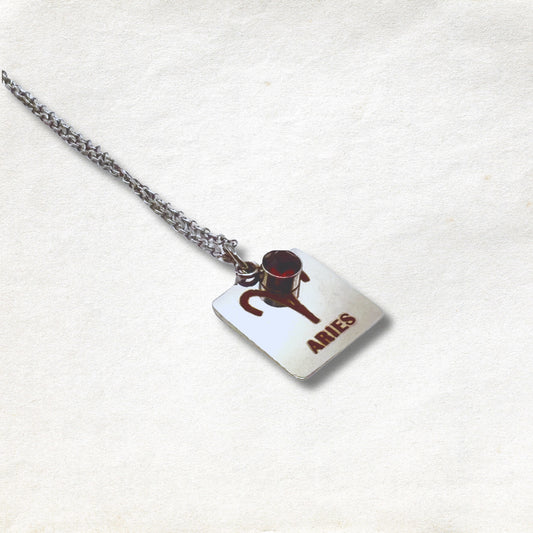 Aries Birthstone Necklace