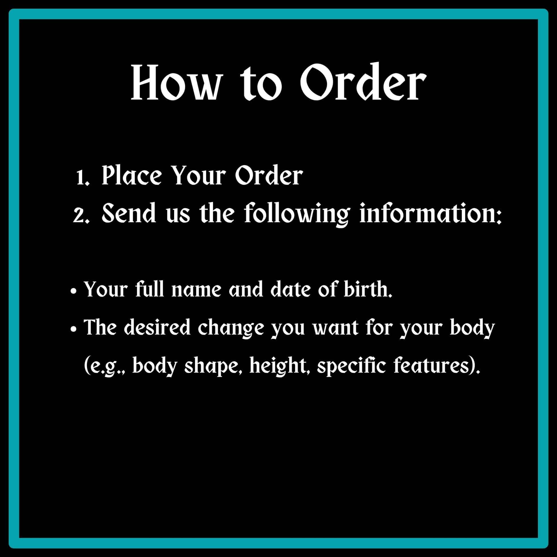 Body Change Spells