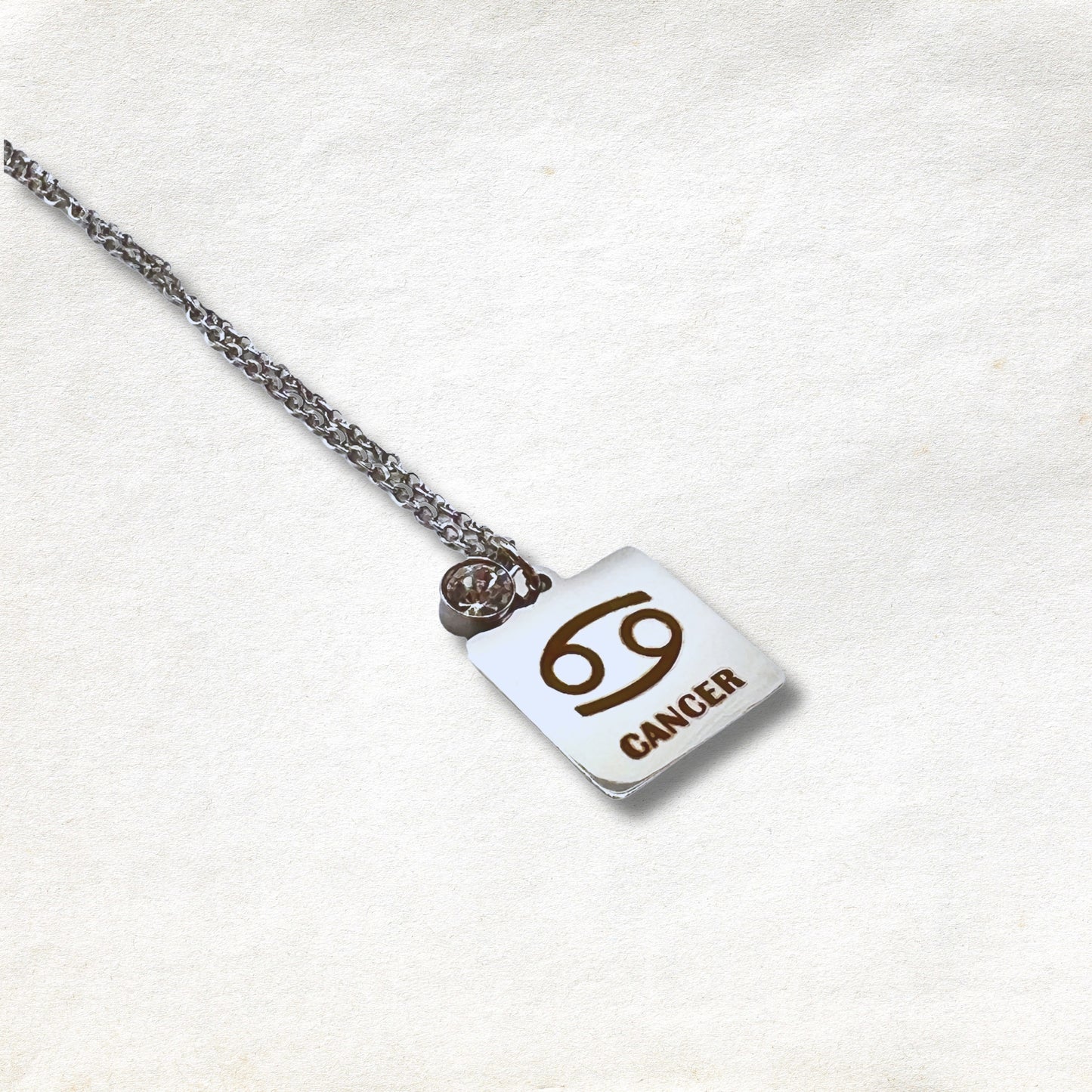 Cancer Birthstone Necklace