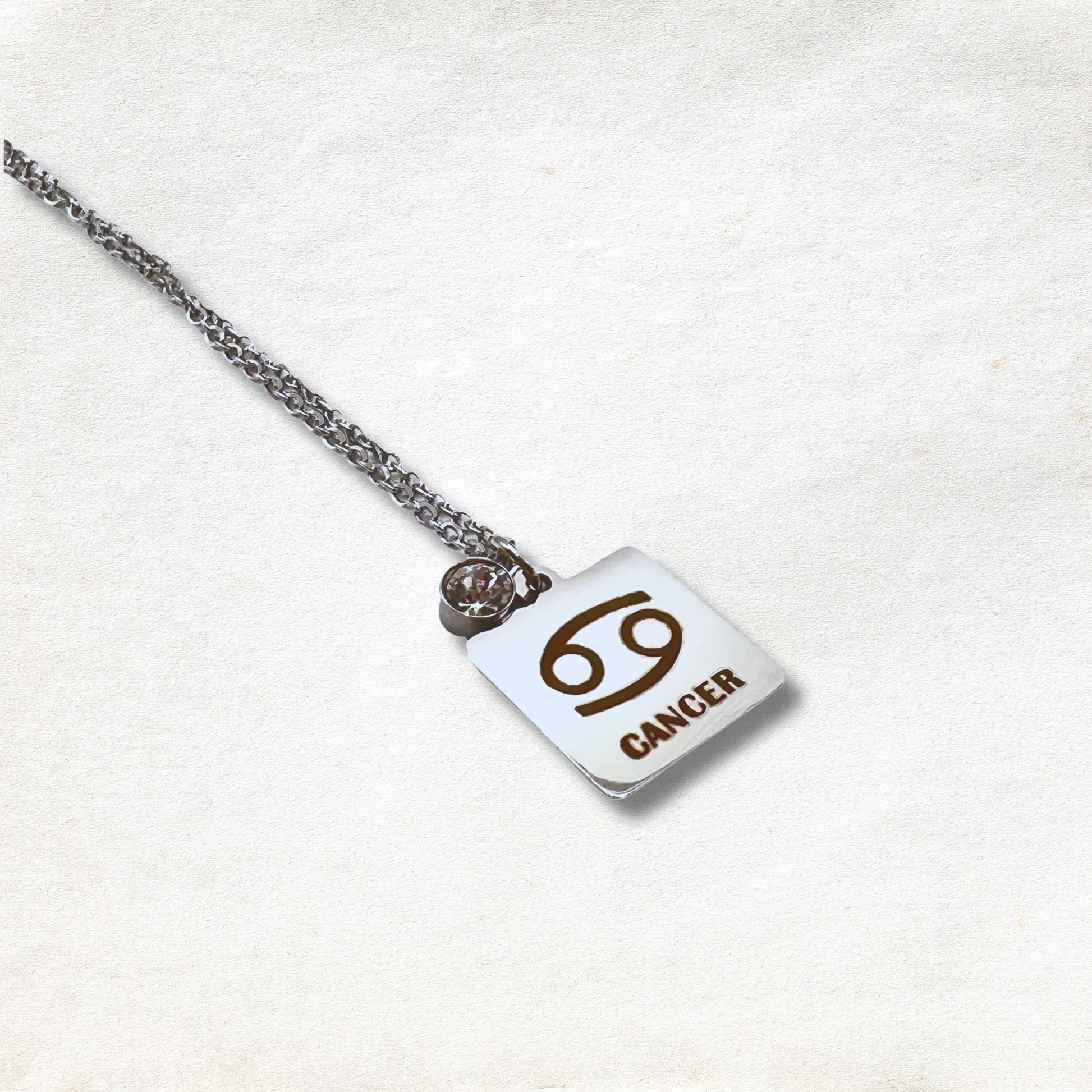 Cancer Birthstone Necklace