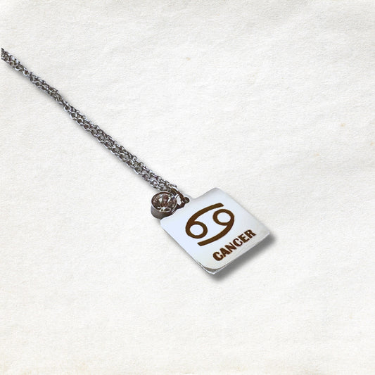 Cancer Birthstone Necklace