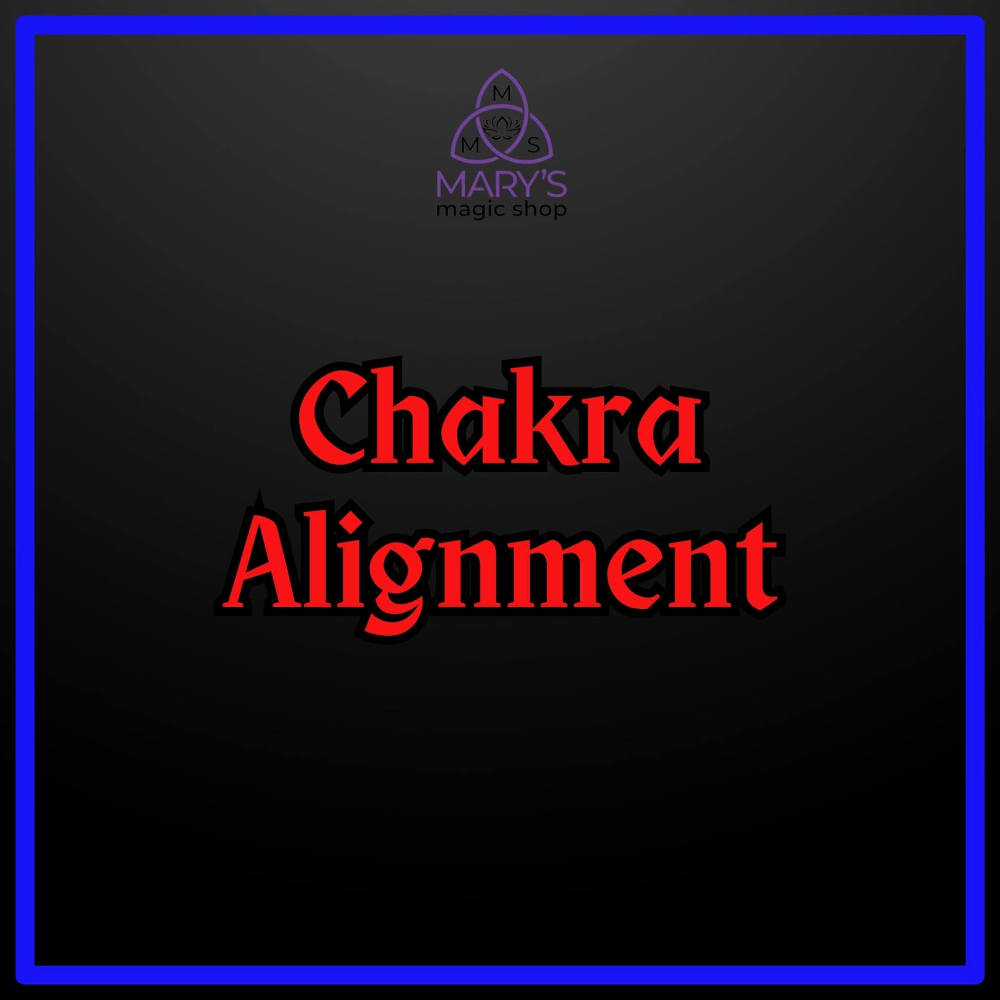 Chakra Alignment Spell