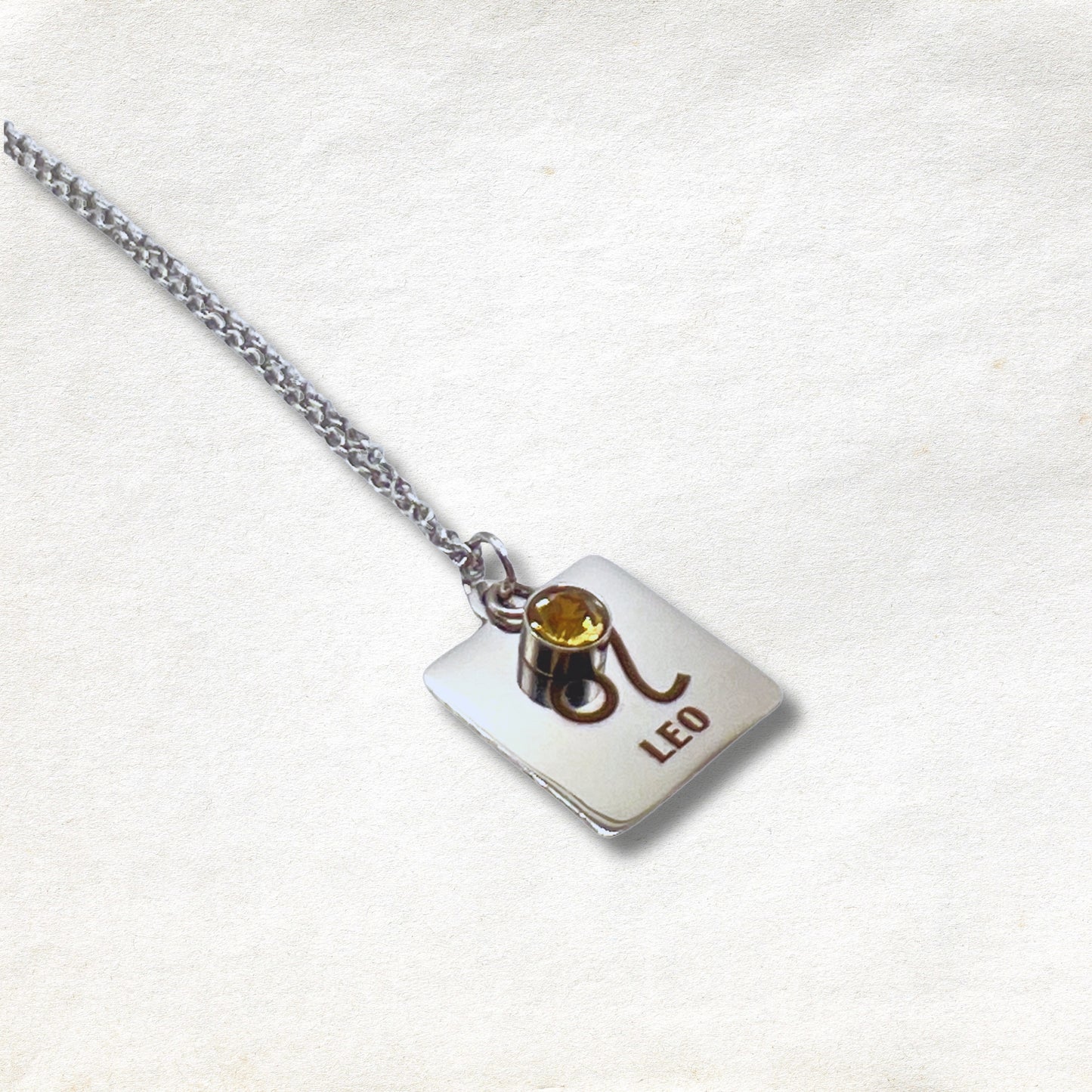 Leo Birthstone Necklace