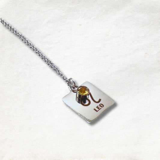 Leo Birthstone Necklace