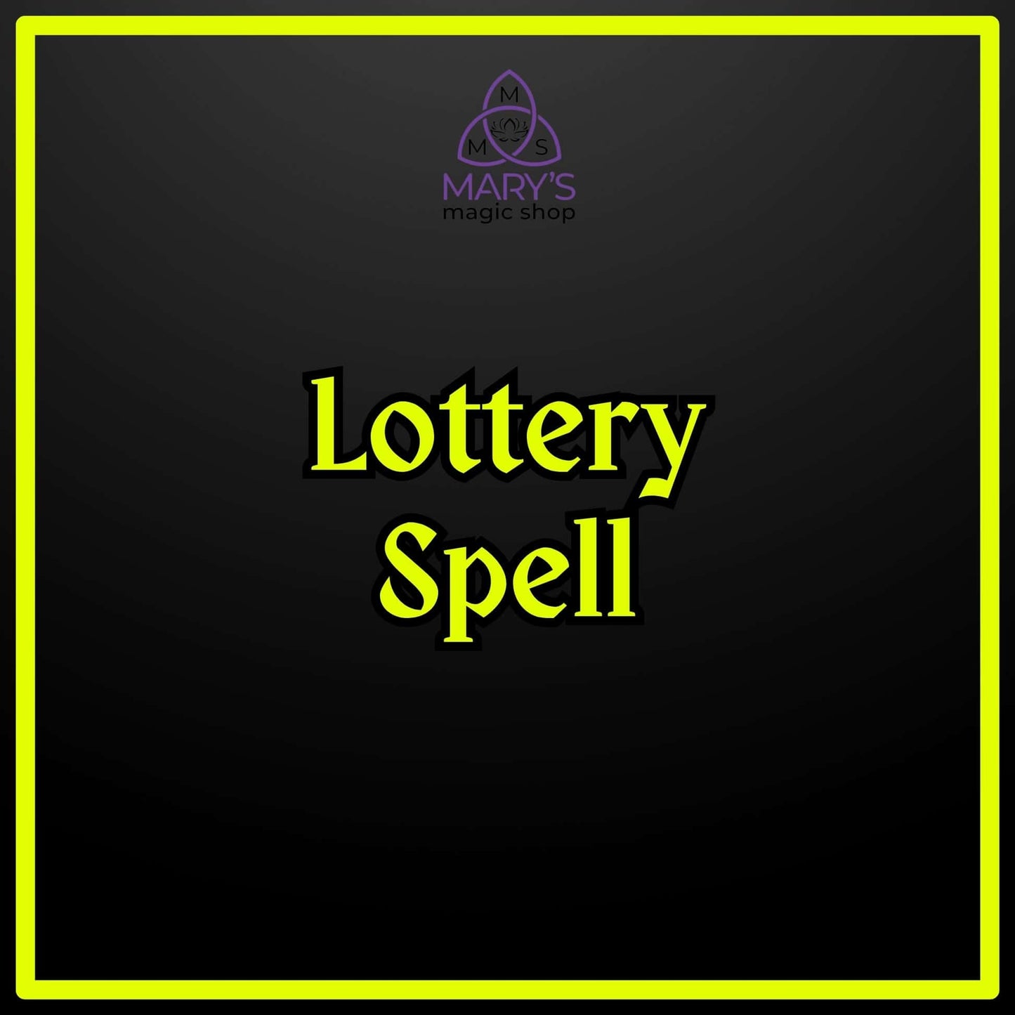 Lottery Spell