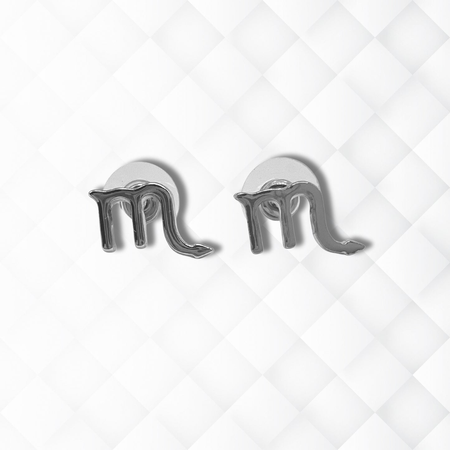 Scorpio Silver Earrings
