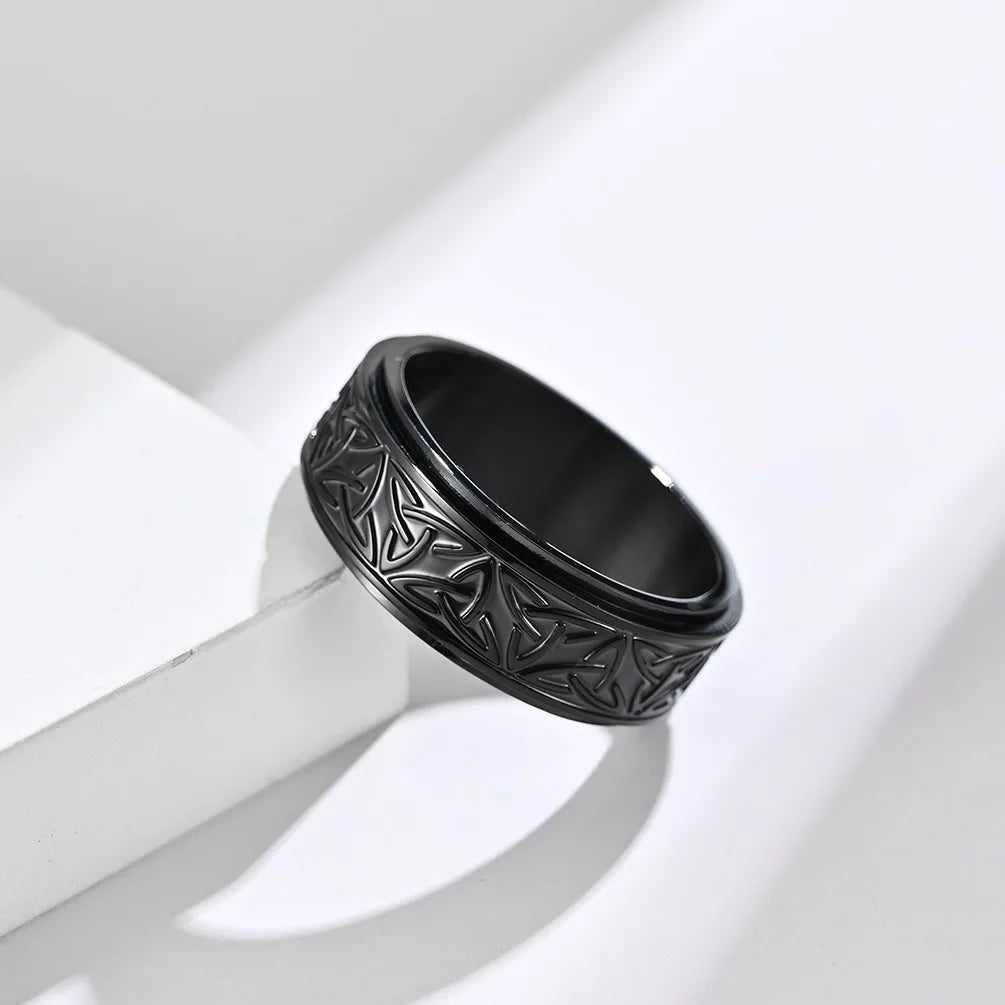 Viking Celtic Knot Rune Stress Rings