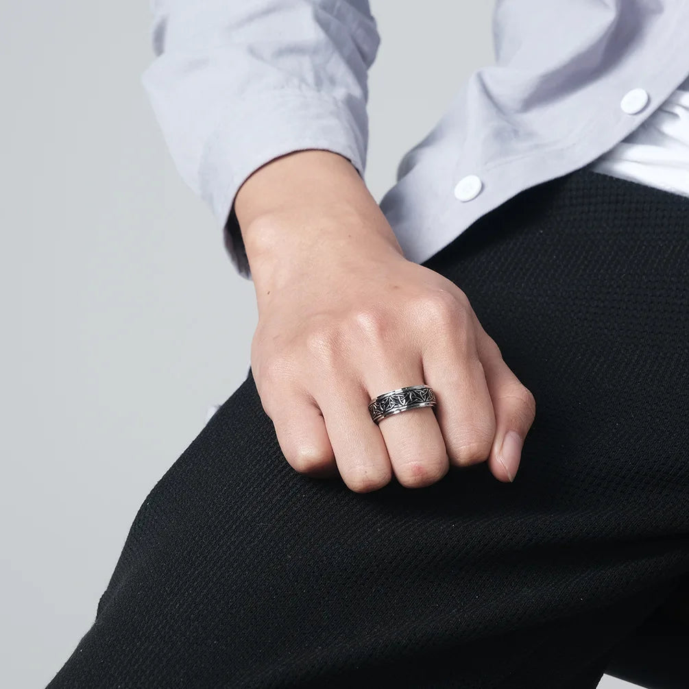 Viking Celtic Knot Rune Stress Rings