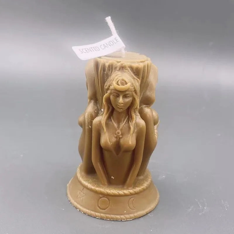 Triple Goddess Spells Candle