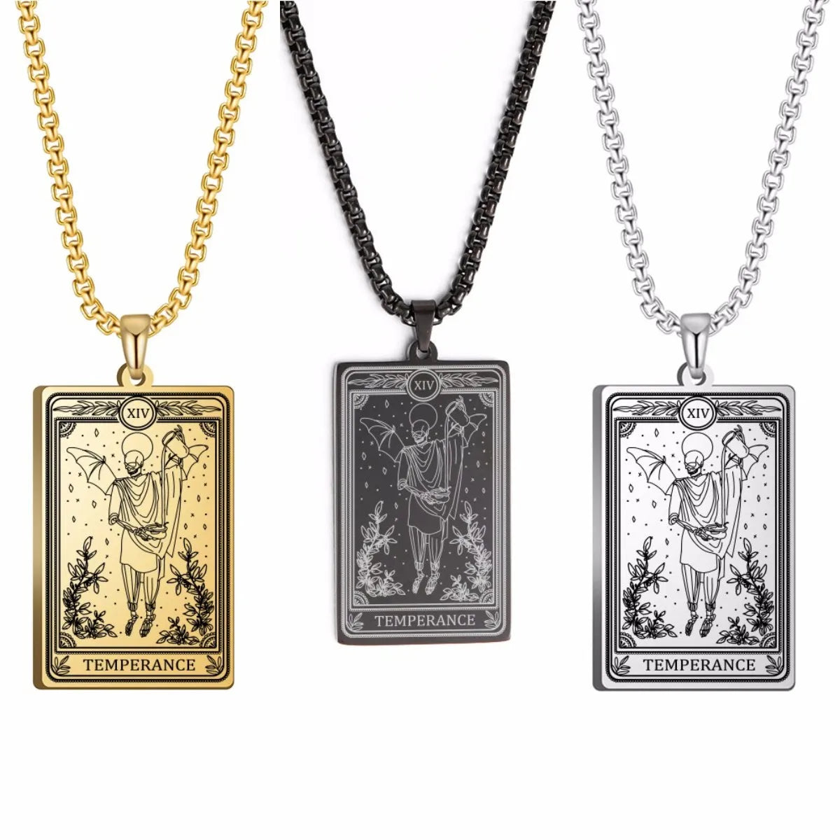 Marigold Tarot Card Necklaces