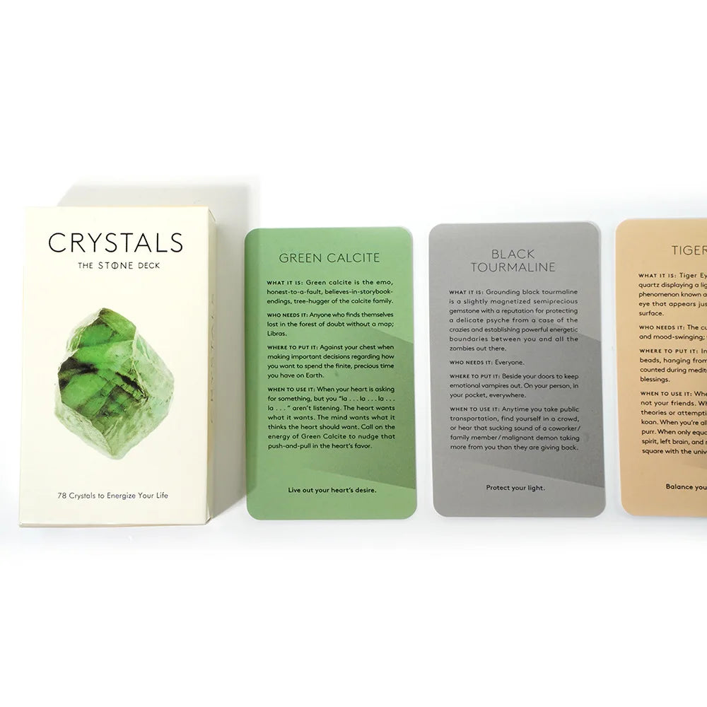 Crystals Cards Deck