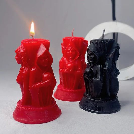 Triple Goddess Spell Candle
