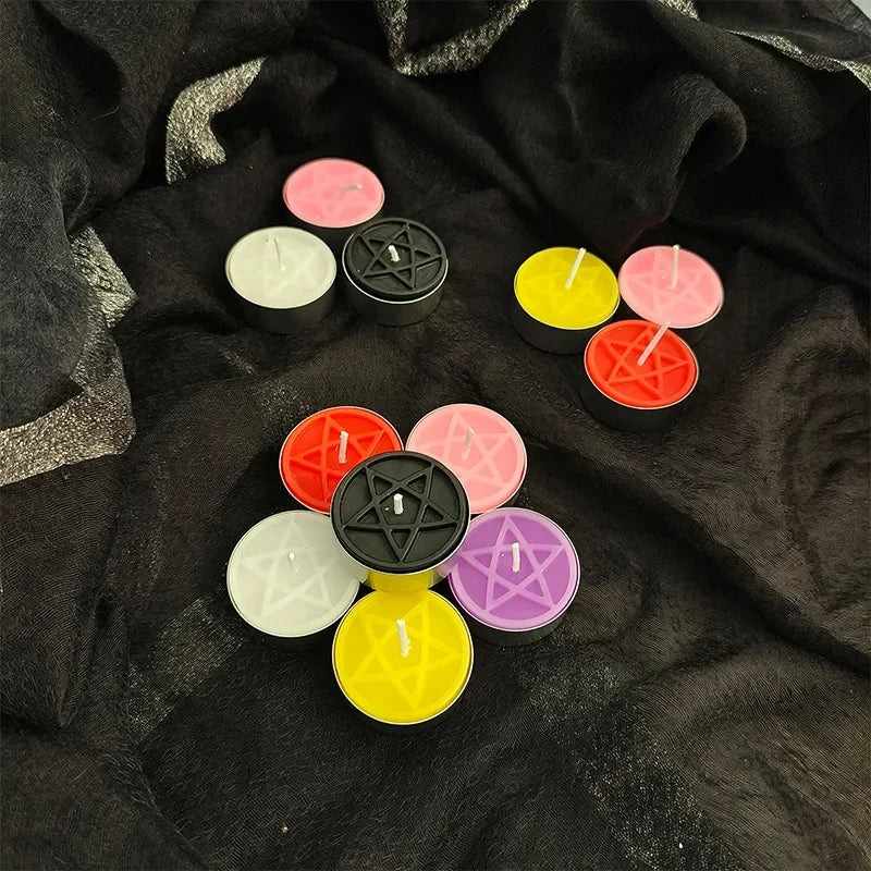 Pentagram Tea light Candles