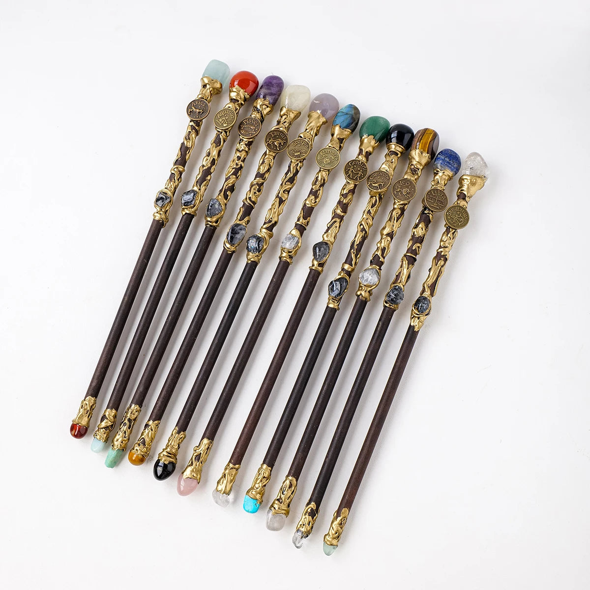 Astrology Crystal Witch Wands