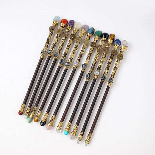 Astrology Crystal Witch Wands