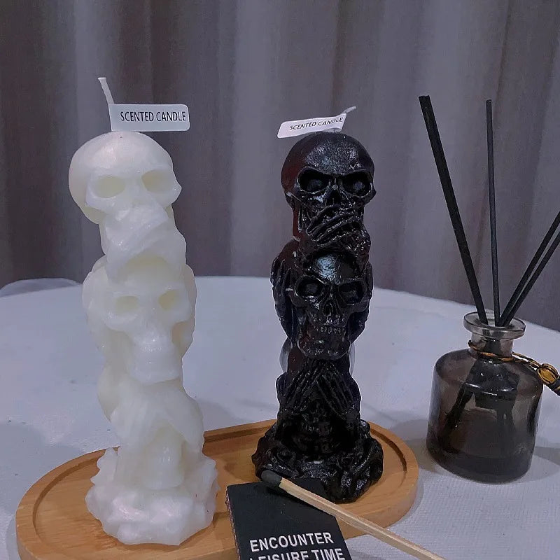 Skull Spell Candles pack