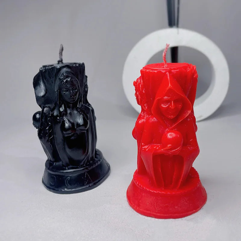 Three Goddess Spell Candle