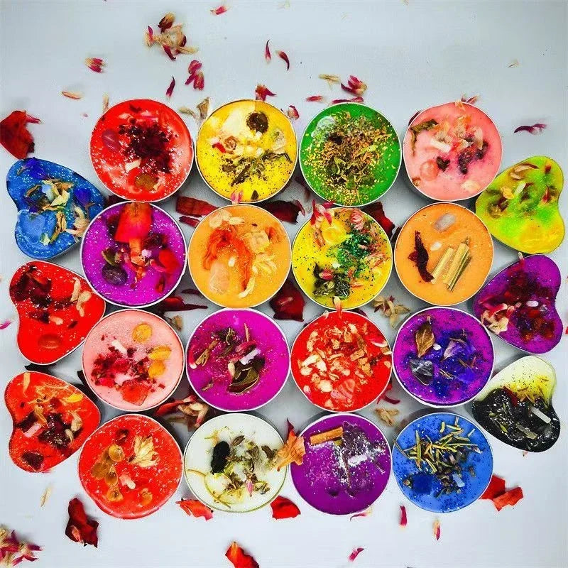 Mini Manifestation Candles Herb Intention