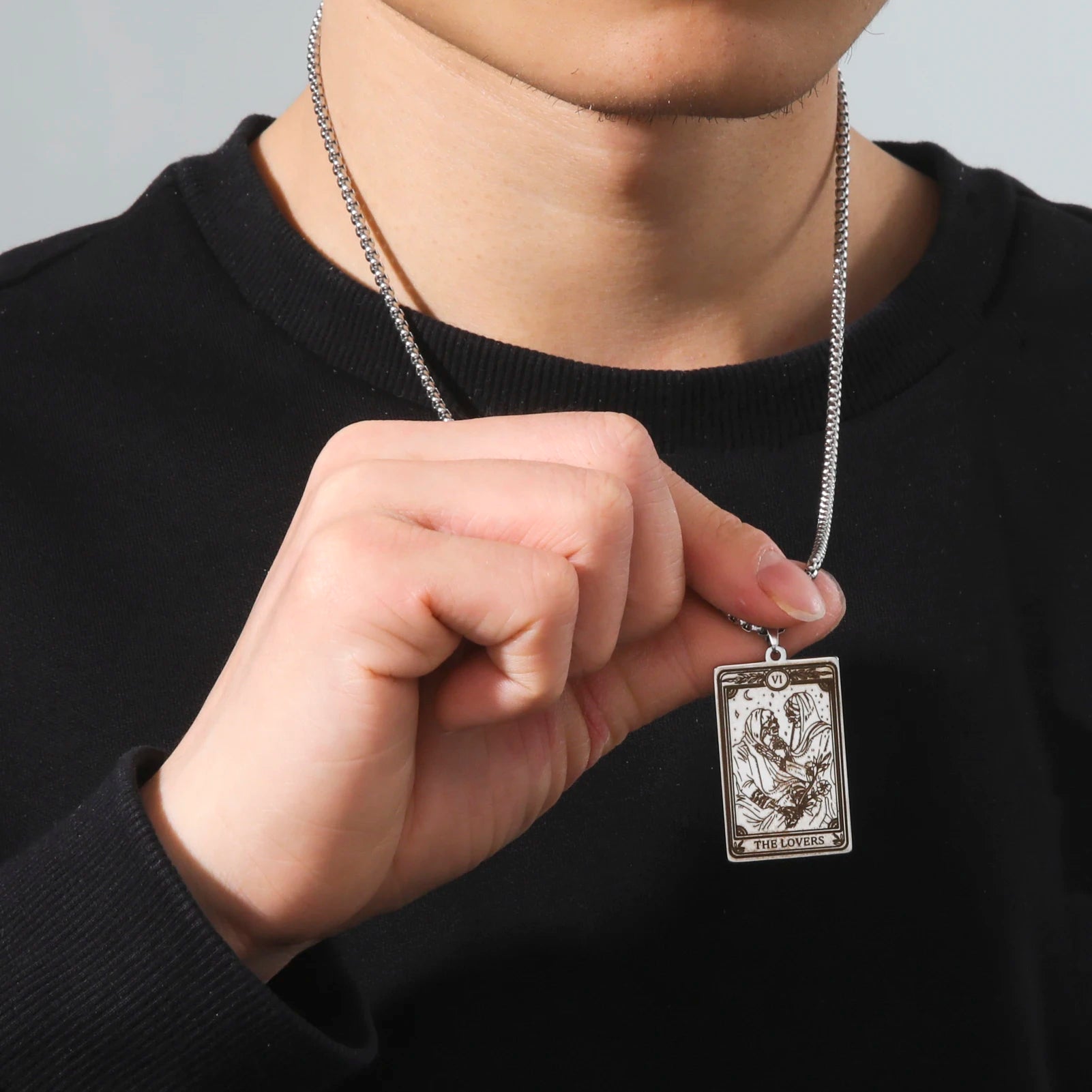 Marigold Tarot Card Necklaces