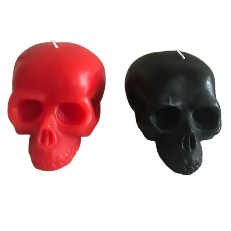 Large Skull Candles