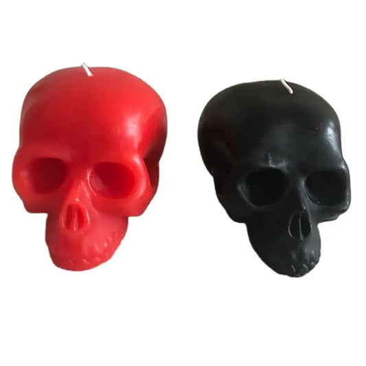 Large Skull Candles