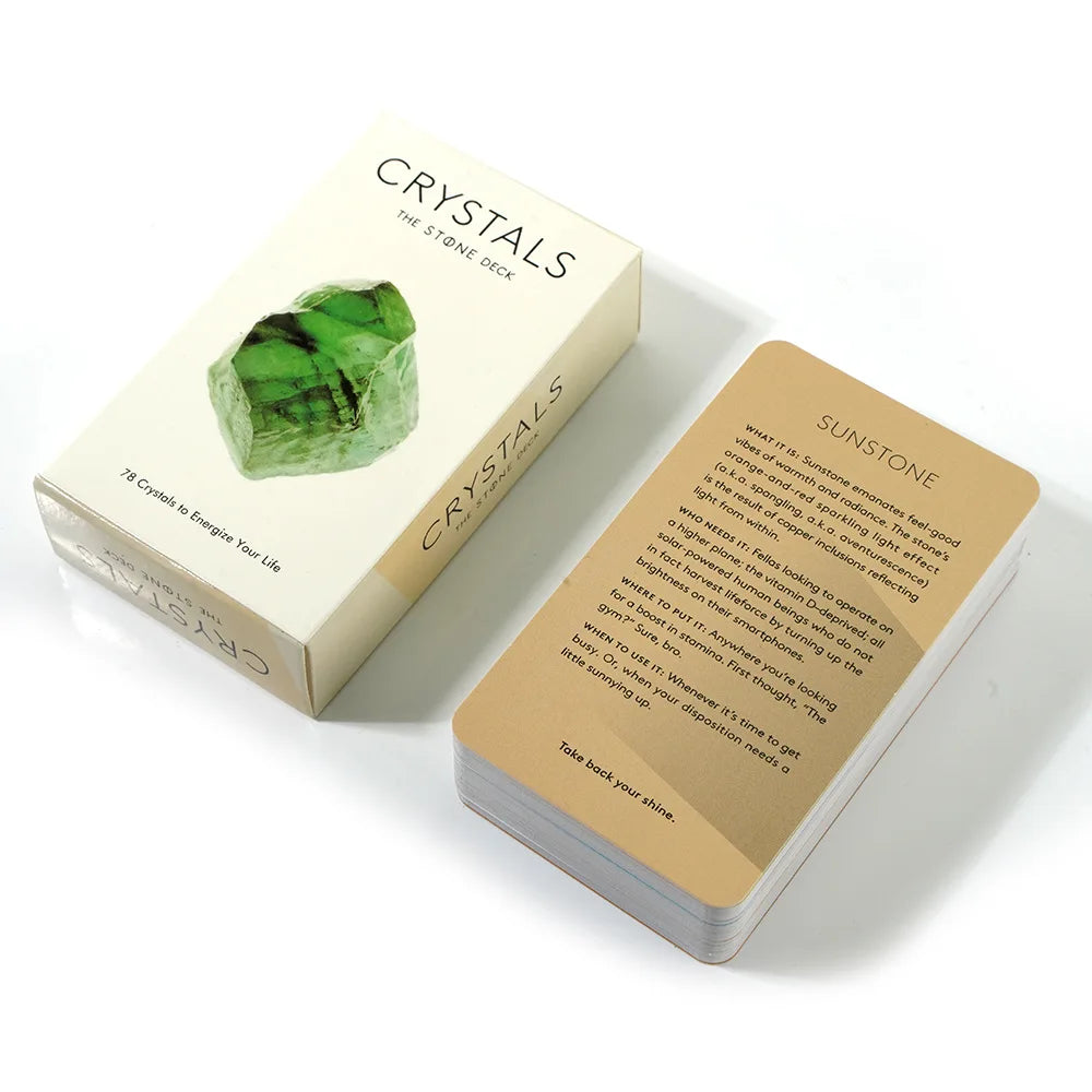 Crystals Cards Deck