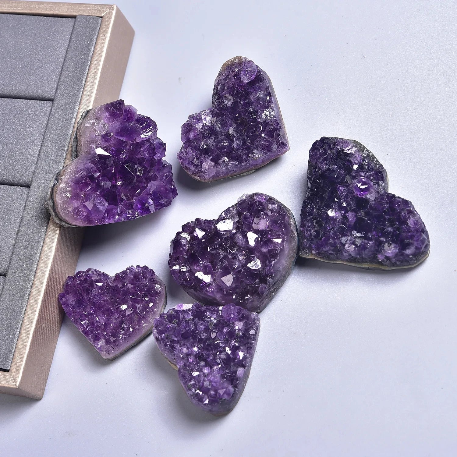Amethyst Crystal Heart Cluster