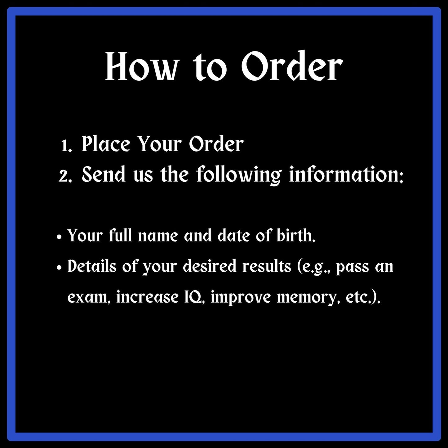 Spell for Intelligence