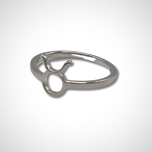 Taurus Astrology Silver Ring