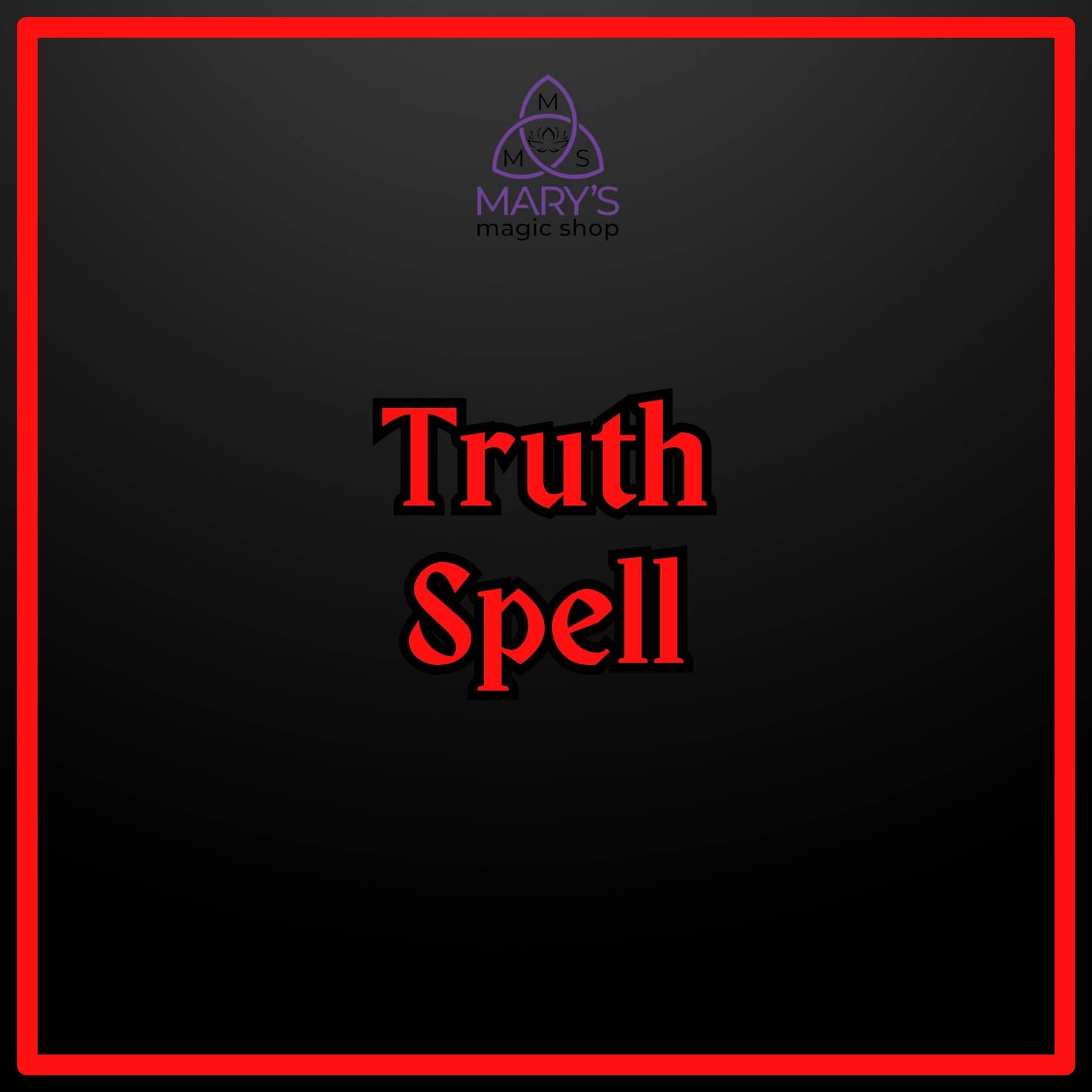 Truth Spell