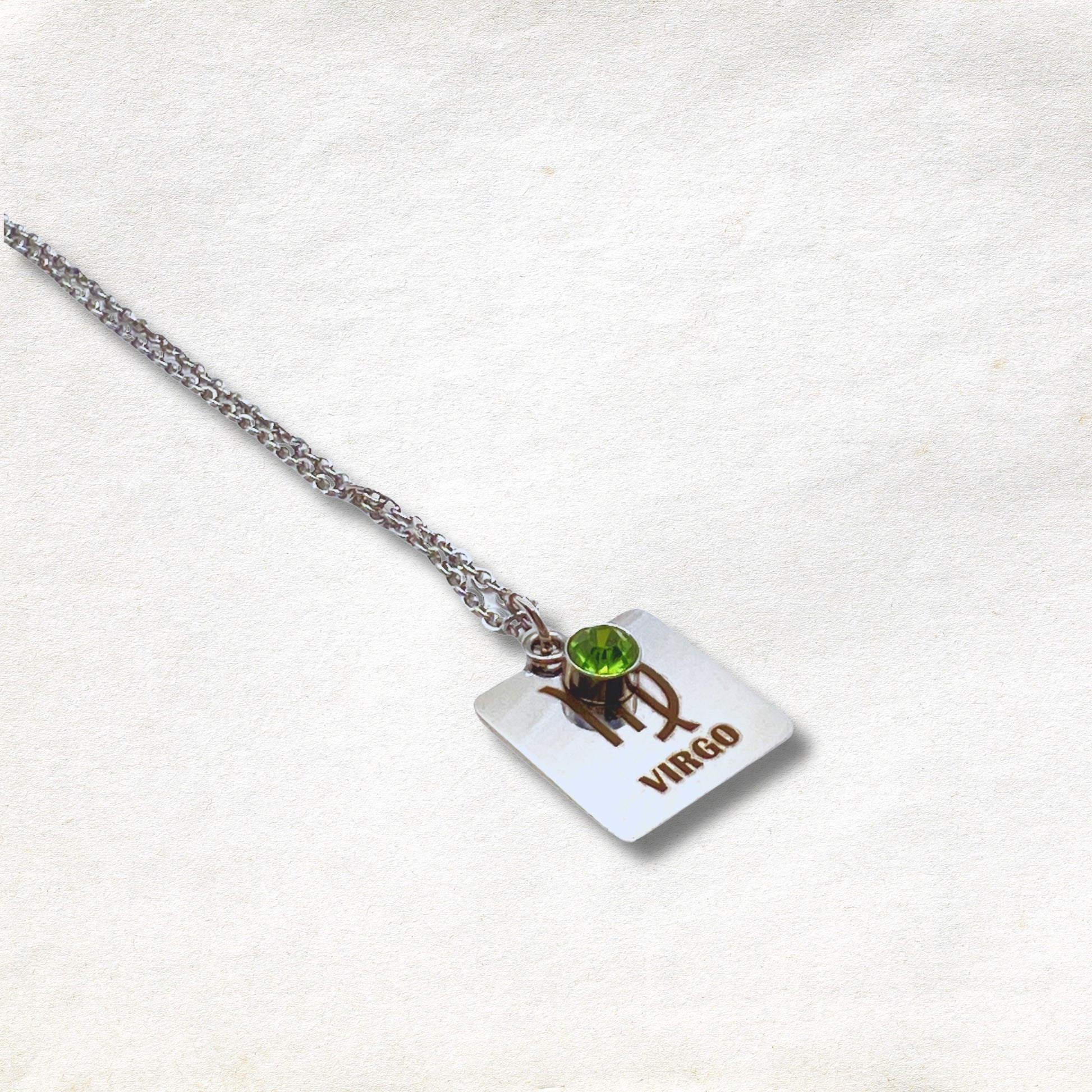 Virgo Birthstone Necklace