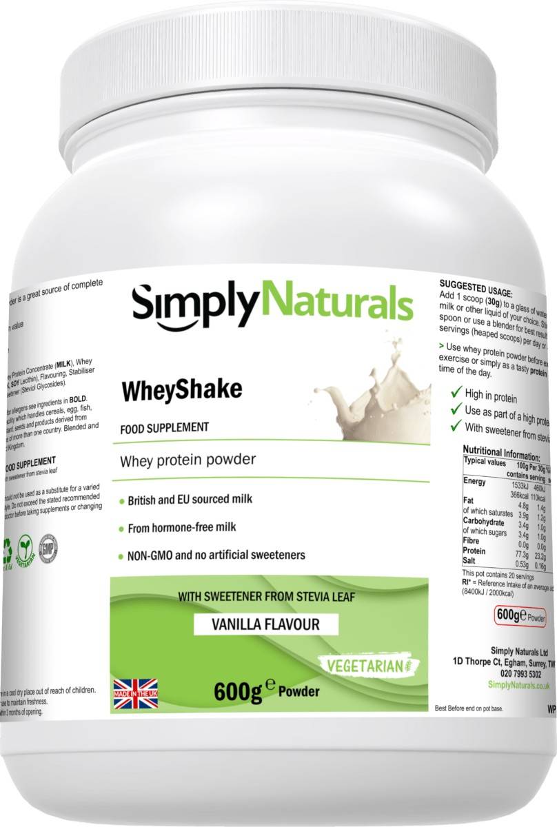 WheyShake Vanilla 600G