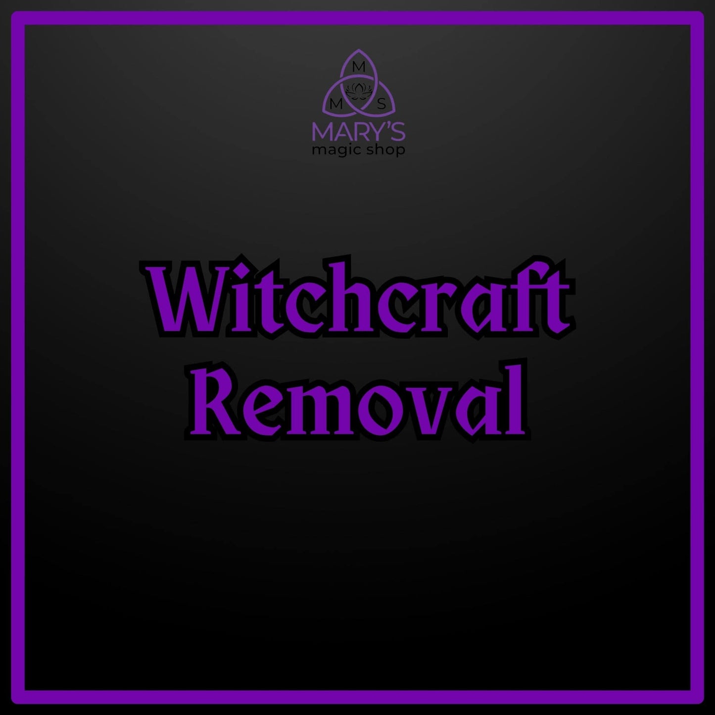 Witchcraft Removal Spell