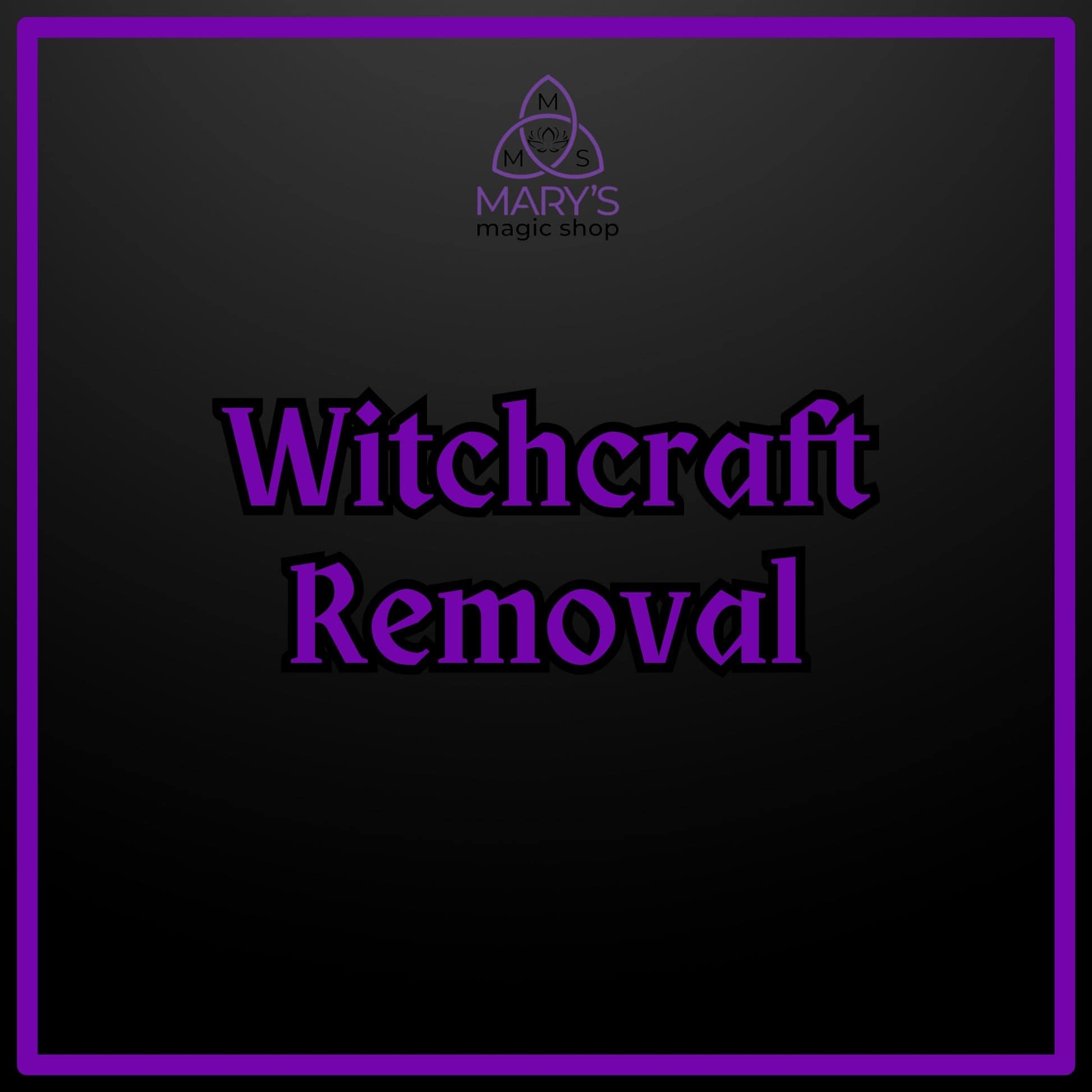 Witchcraft Removal Spell