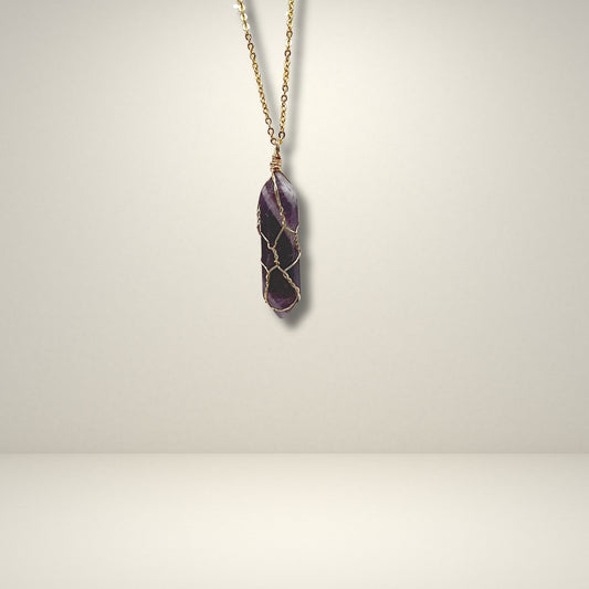Amethyst - Healing Crystal Necklace