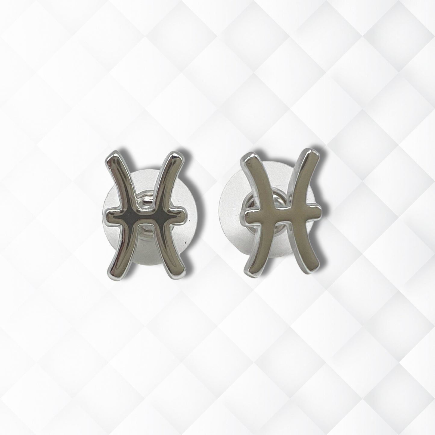 Pisces Silver Earrings