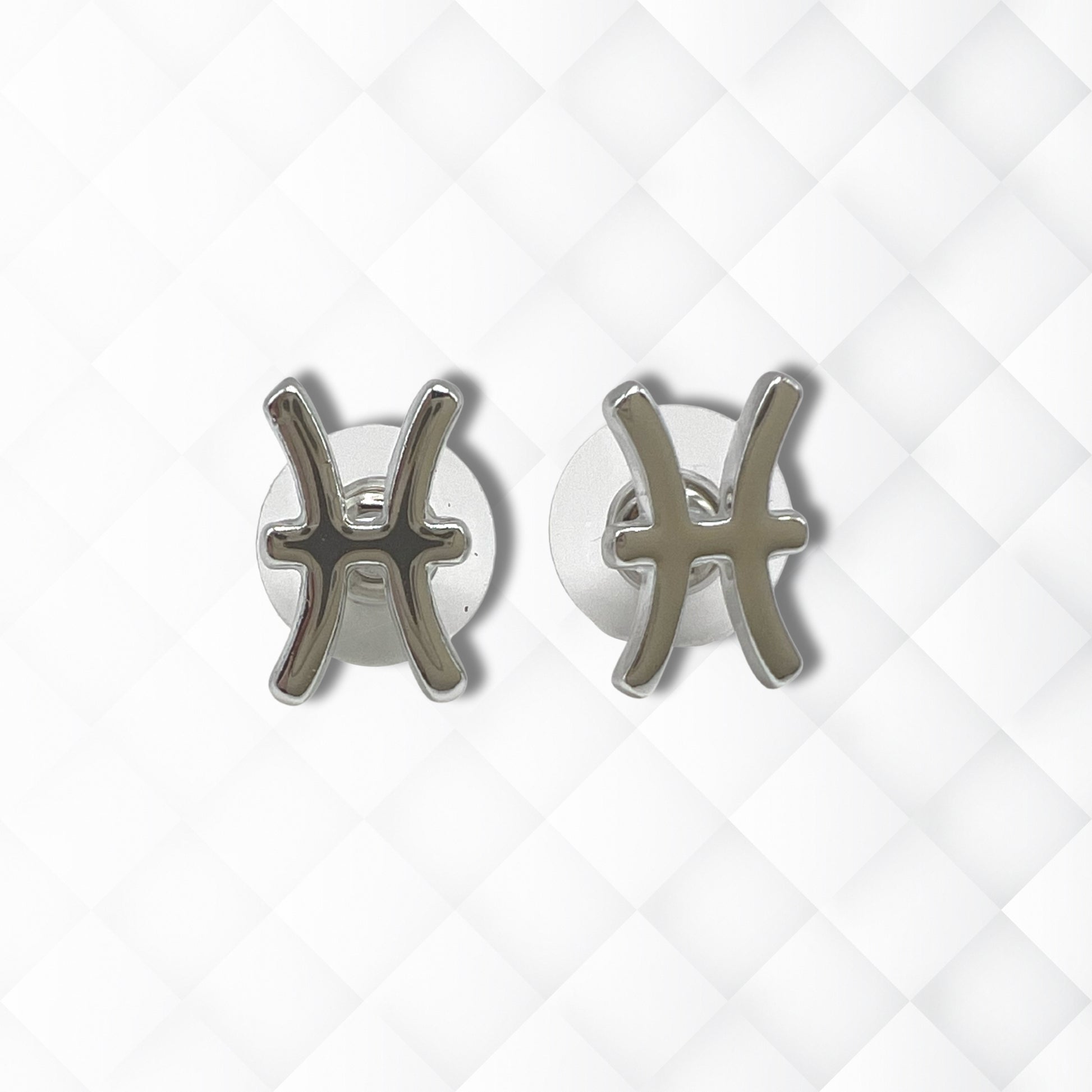 Pisces Silver Earrings