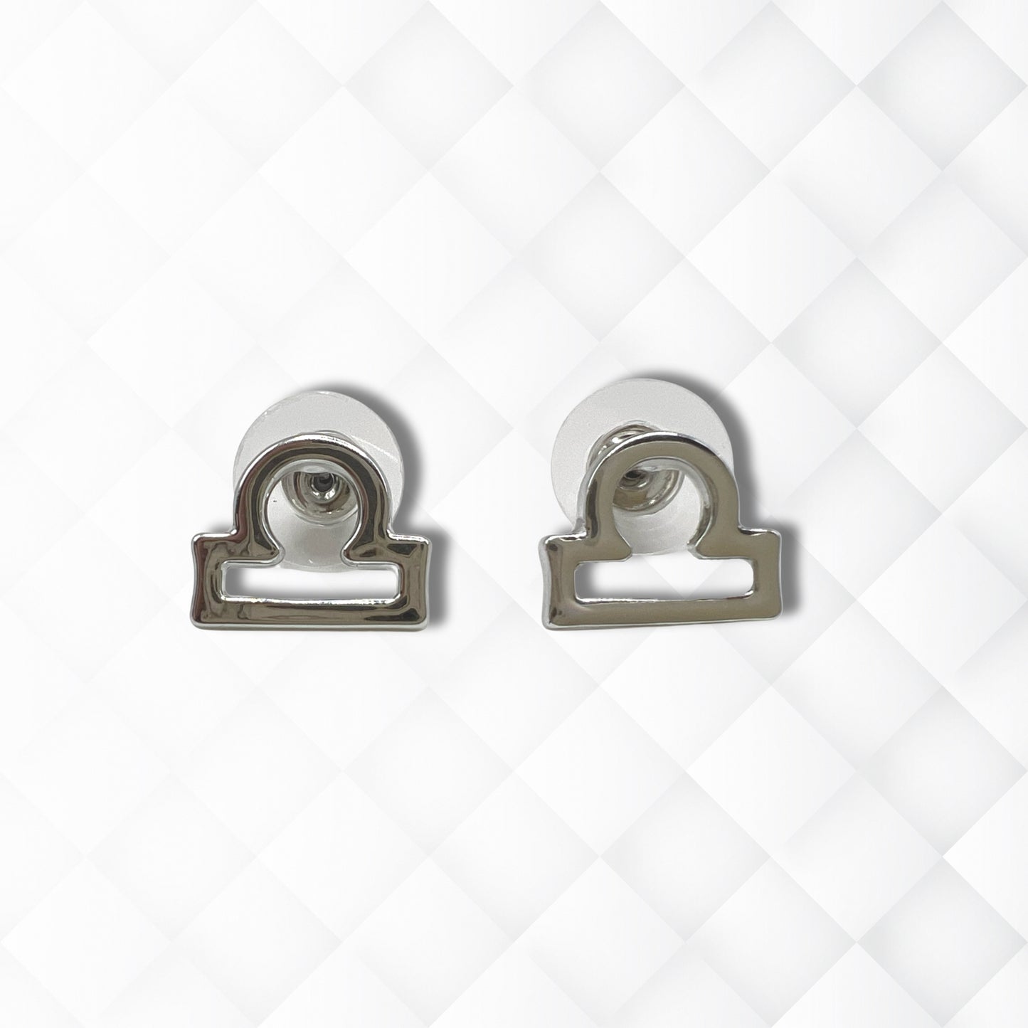 Libra Silver Earrings