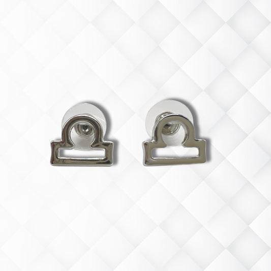 Libra Silver Earrings