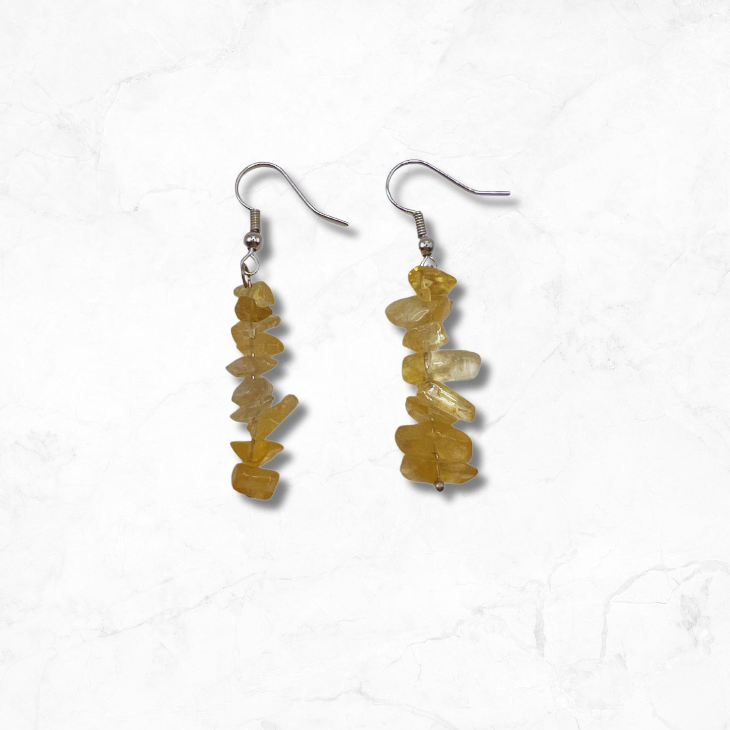 Citrine Healing Crystal Earrings