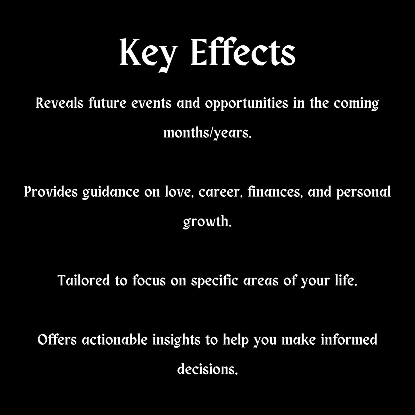 key effects