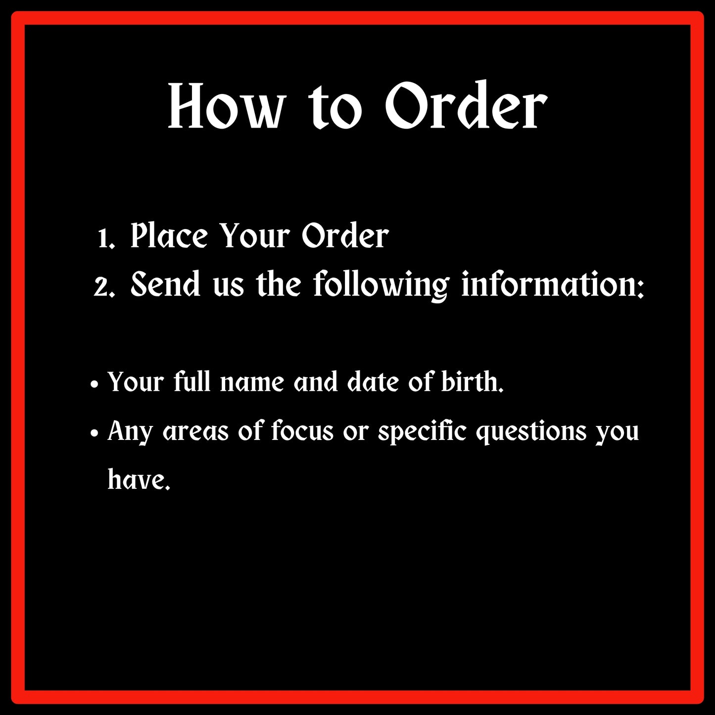 Tarot Card Reading