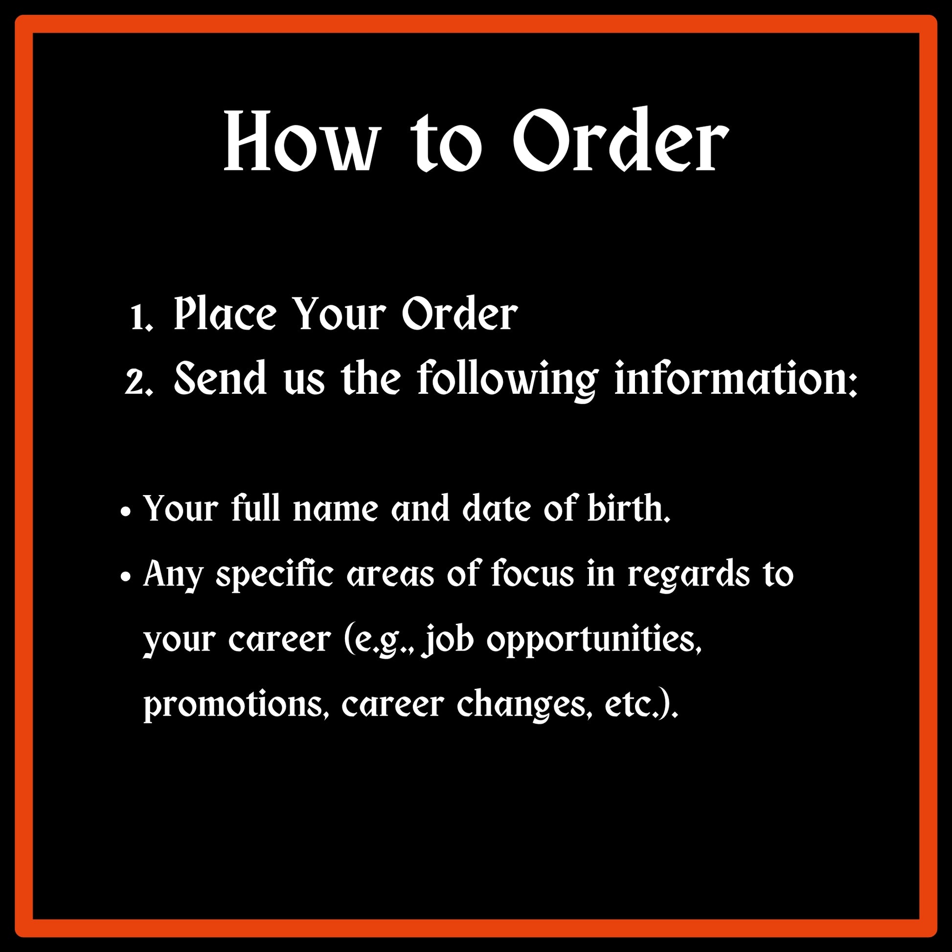 how to order