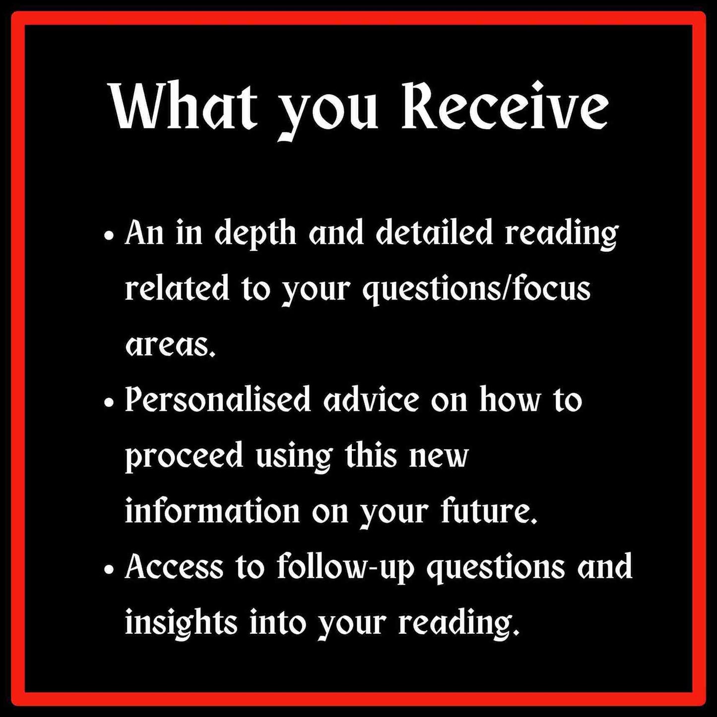 Reading Tarot Card