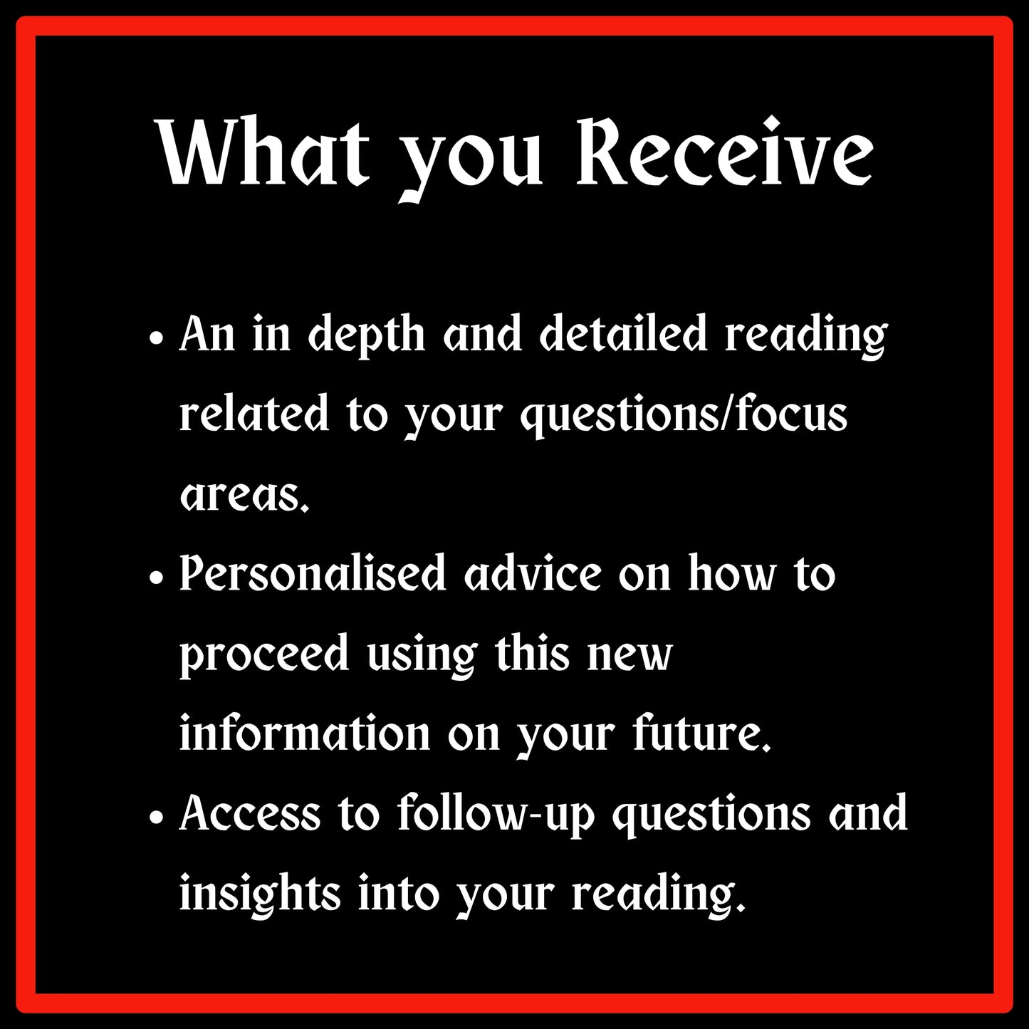 Tarot Card Reading